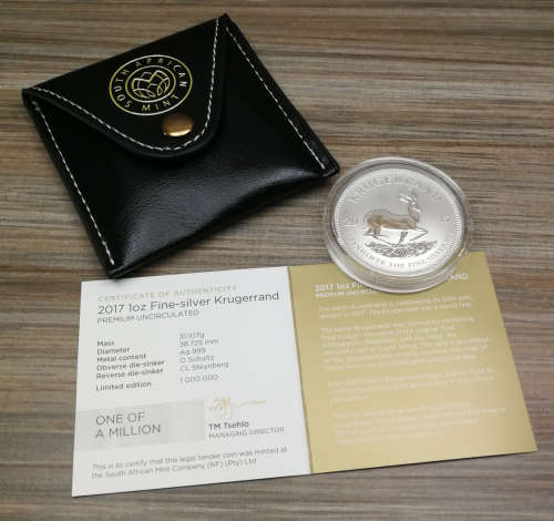 2017 1OZ FINE-SILVER PREMIUM UNCIRCULATED