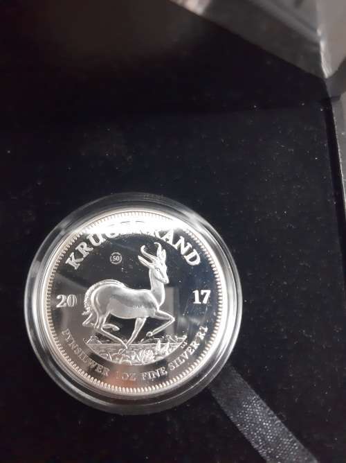 2017 Proof Silver Krugerrand 50th Anniversary