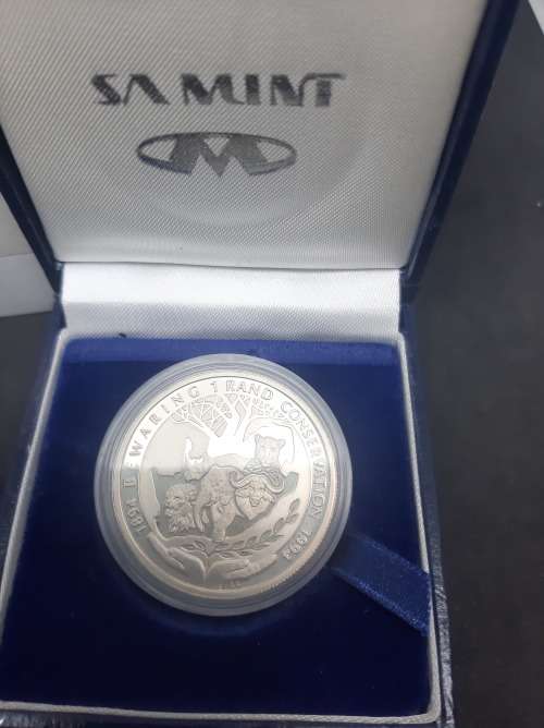 1994 Proof Silver Protea R1