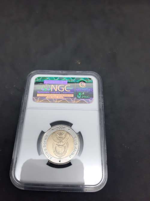 2008 Mandela 90th Birthday MS66 NGC