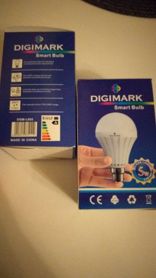 Smart Bulb for the home with built in battery. Your room lights will be on during load shedding