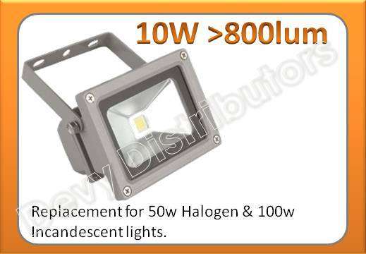 10W LED FLOODLIGHT - MIN 5PCS - WHOLESALE ONLY