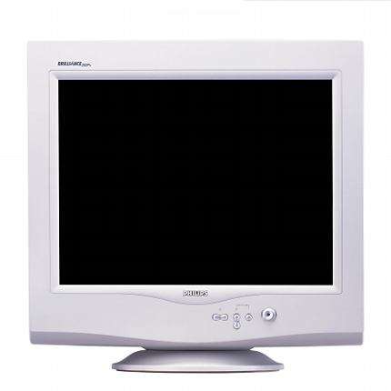 21 INCH PHILIPS 201B40 CRT MONITOR WITH RGB AND VIDEO IN.