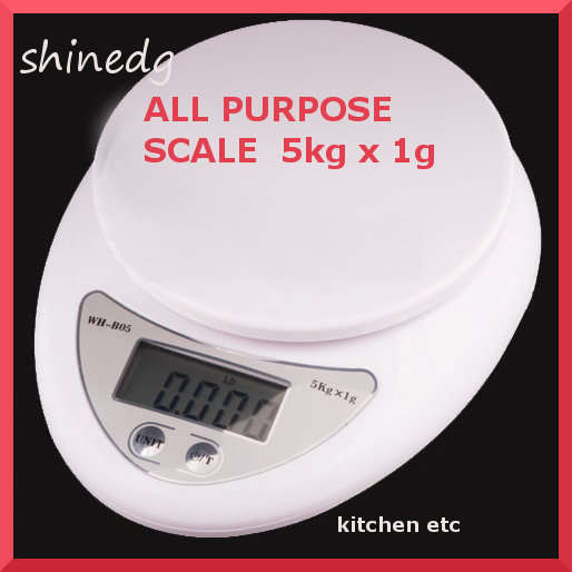 Digital All Purpose Scale 5kg x 1g