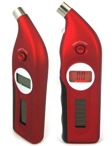 SOLAR LCD Display Digital Tyre Pressure with Tyre Tread Depth Gauge