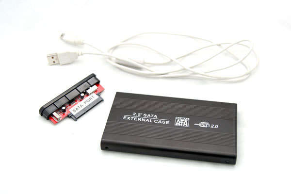 QUALITY ALUMINIUM HARD DRIVE SATA EXTERNAL CASE