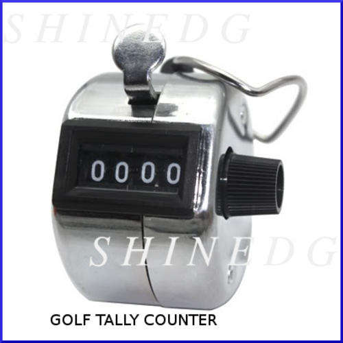 Amazing Chrome Hand Tally Counter for GOLF and other scoring