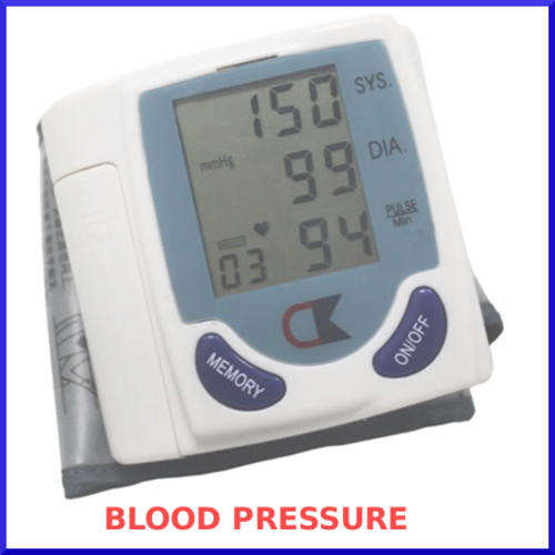 DIGITAL Blood Pressure Monitor and Heart Rate Indicator