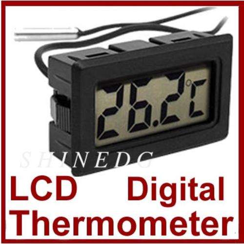 Digital Thermometer Temperature Sensor With LCD Displ