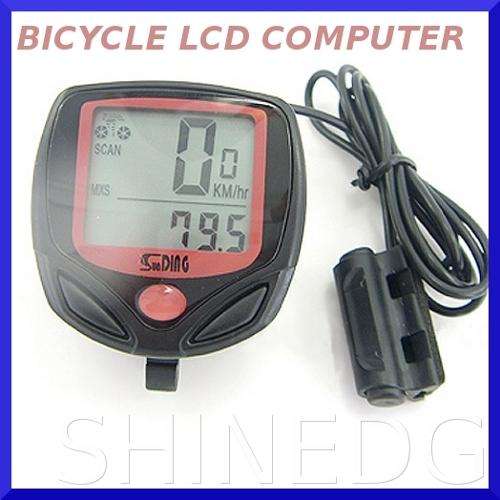 LCD Waterproof Bicycle Computer - Speedometer - Odometer NEW
