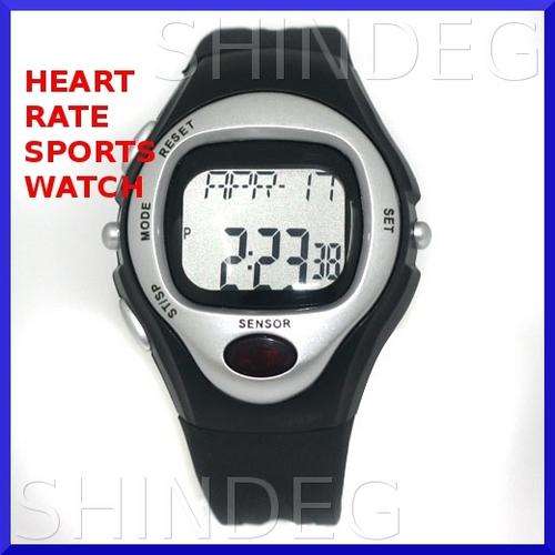 Heart Rate Monitor Watch and Sport Fitness Trainer - MODEL HRM-SILV
