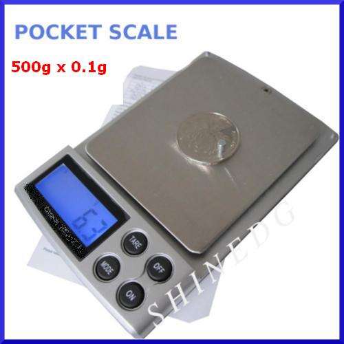 500g X 0.01g Digital Electronic Pocket Scale