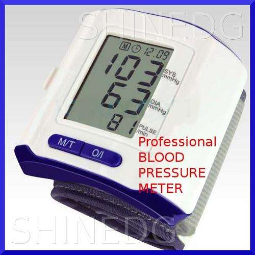 Professional Digital Wrist Blood Pressure Meter
