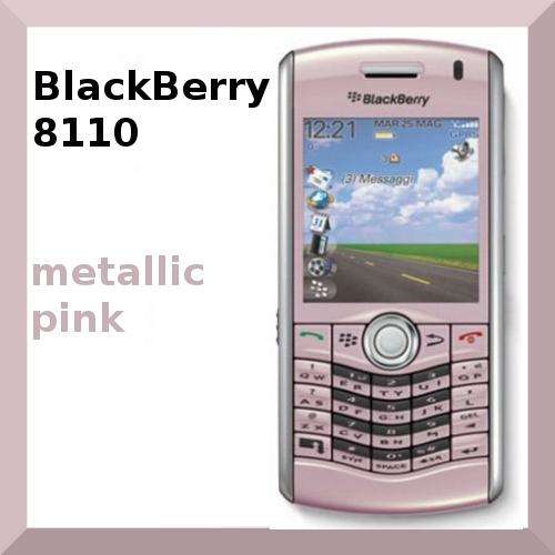BLACKBERRY Pearl 8110 Smartphone - Metallic PINK - LOCAL STOCK ****