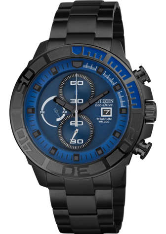 CITIZEN Eco Drive FULL Titanium Chronograph Gents Watch"SUPER VALUE FOR MONEY!!"