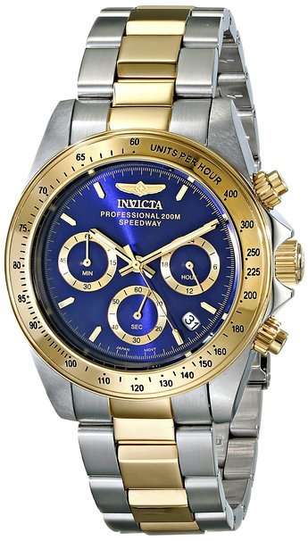 INVICTA Speedway Professional(200m) Chronograph 2-Tone Gents Quartz Watch"R*LEX DAYTONA Look!!!!"
