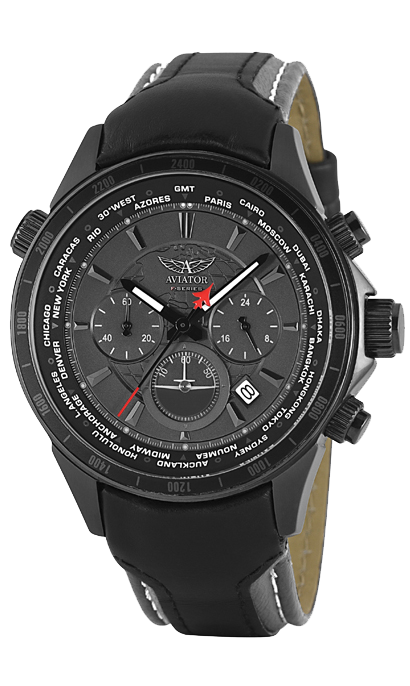 AVIATOR F-Series Pilot Chronograph Gents Quartz Dress Watch(Stunning watch-Better Price!)