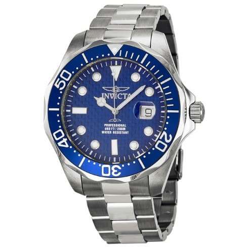 INVICTA Grand Divers(200M) Carbon Fibre Dial Gents Quartz Dress Watch"HOT NEW ITEM!!"