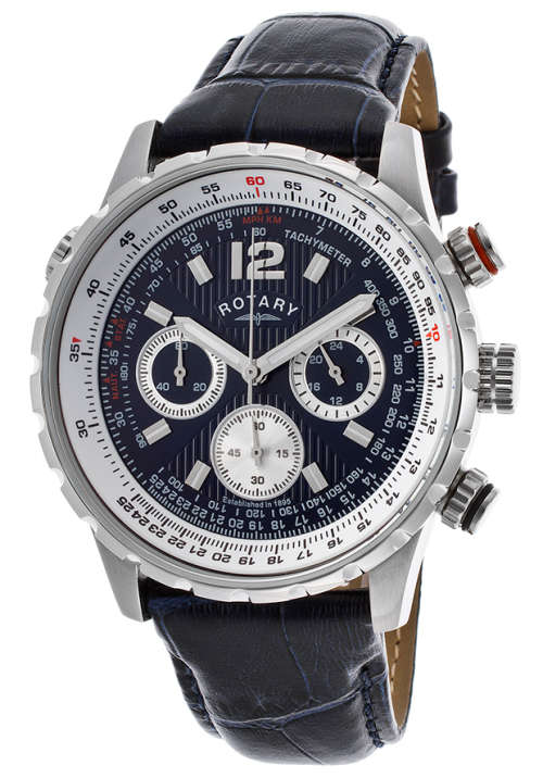 ROTARY Chronospeed Flightmaster Chronograph Gents Quartz Watch"EXTREMELY RARE ITEM!!"