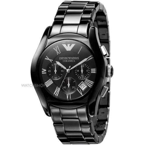 New Emporio Armani Ceramica Chronograph Gents Dress Watch**STUNNING ITEM!!**