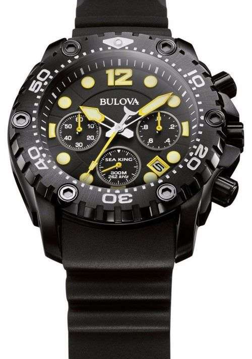 BULOVA SEA KING UHF Chronograph Gents Quartz Dress Watch"BEST BUY 2017"