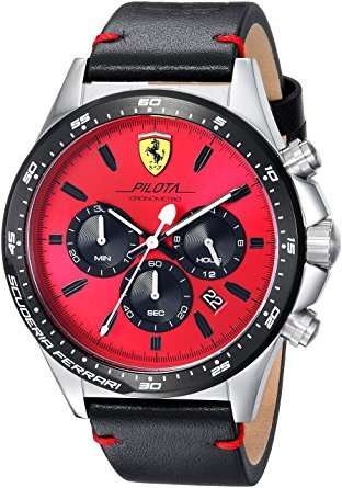 SCUDERIA FERRARI Pilota Chronometro Quartz Watch "EVERY MANS DREAM!!"