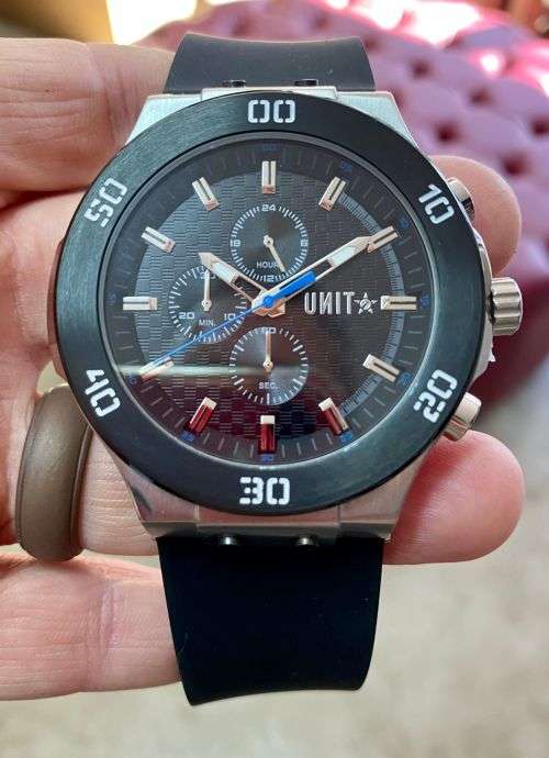 UNIT Bolt Sport Chronograph Gents Quartz Dress Watch(BRAND NEW RELEASE!)