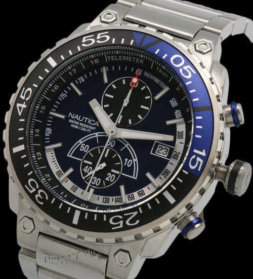 NEW Nautica Eclipse Telemeter Chronograph Watch**NEW ARRIVAL**
