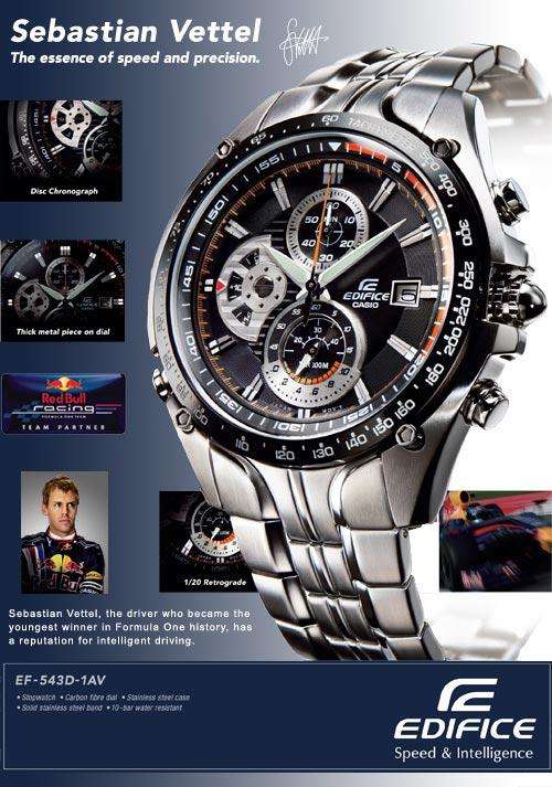Casio edifice sebastian vettel cheap