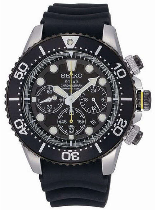 New SEIKO Solar Gents Air Divers Chronograph 200m WR Watch(STUNNING NEW ARRIVAL)