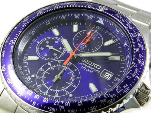 New SEIKO Aeronautical Sliderule Aviator Chronograph Gents Watch(MUST HAVE SEIKO!!!)