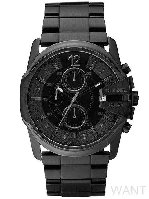 New DIESEL **BLACKOUT** Chronograph Gents Watch **STUNNING LOOKS**