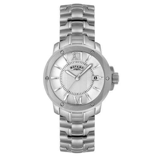 *NEW* ROTARY Silver Stylish Mens Watch*MODERN & SOPHISTICATED!!!