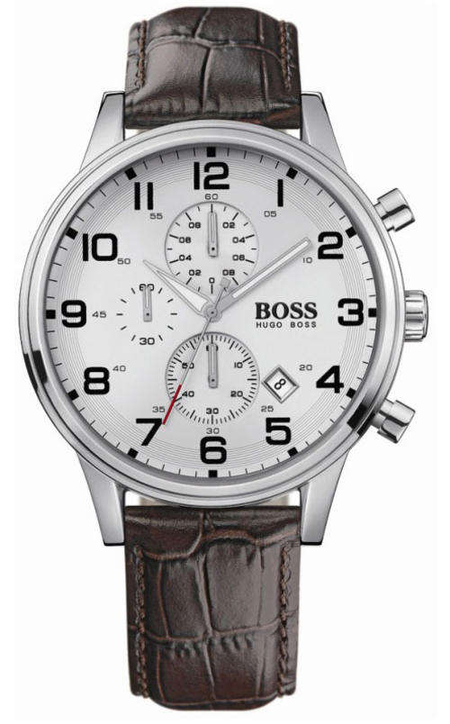 HUGO BOSS 1512447 Brown Leather Chronograph Gents Watch"MADNESS SALE!!!"