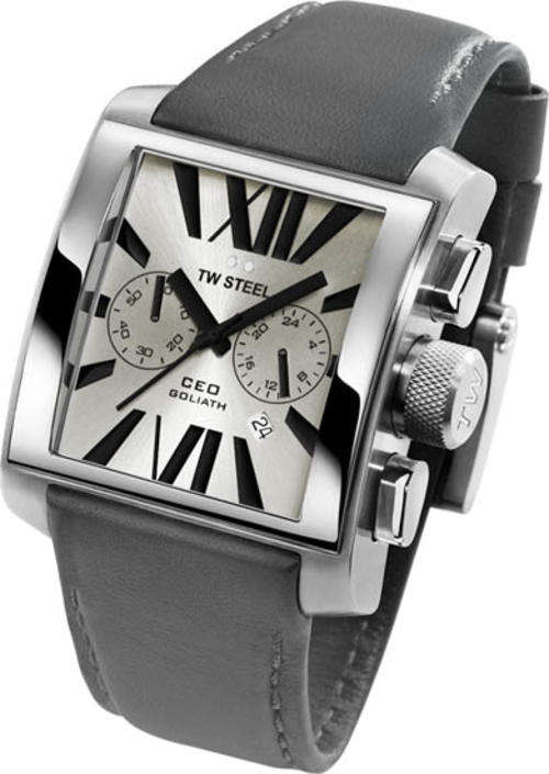 TW STEEL Ceo Goliath Stainless Steel Chronograph Gents Quartz Watch"STUNNING & ROBUST!!"