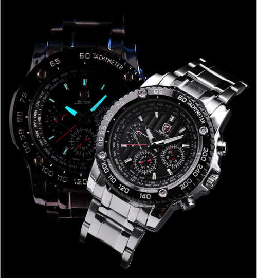 SHARK Commando Multifunction Gents Quartz Sports Watch (GREAT LOOKS!!!)