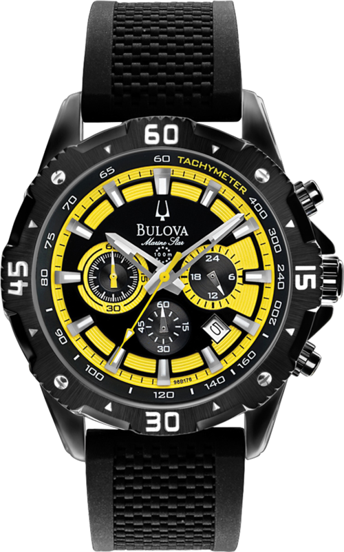 BULOVA Marine Star Chronograph Gents Sports Watch "TOP CLASS BRAND!!"