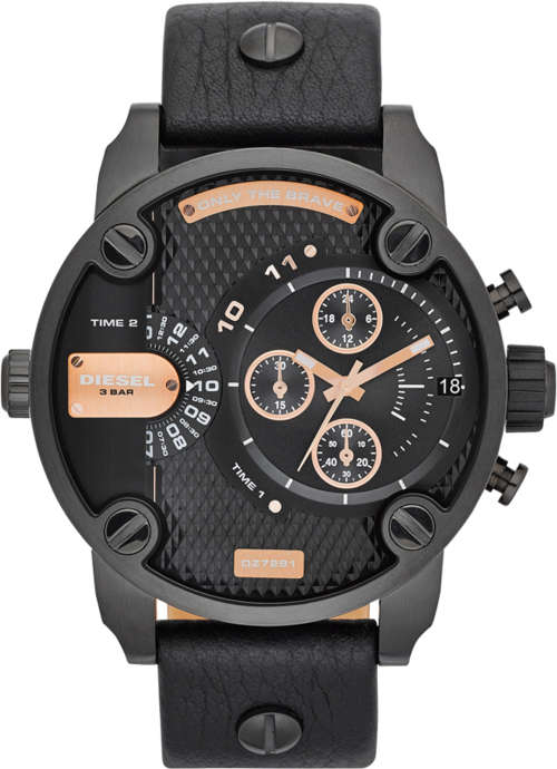 New DIESEL "Little Daddy" Dual-Time Chronograph Gents Watch ** MADNESS SALE!!**