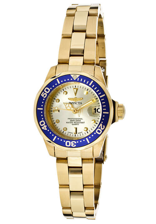 INVICTA Pro Divers(200M) 18K Gold-Plated Womens Luxury Watch"MUST HAVE WATCH!!!"