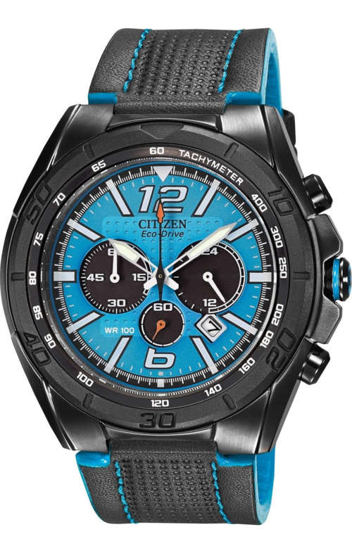 New Citizen Eco-Drive BRT Chronograph Gents Watch"NO MORE BATTERIES EVER!"