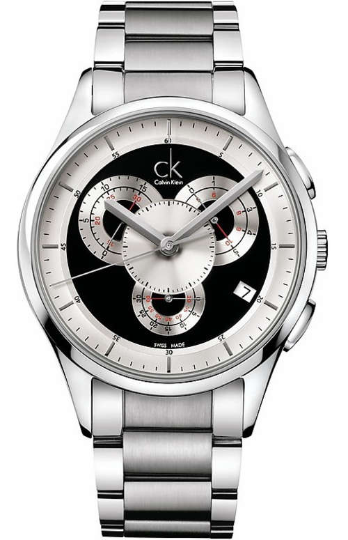 CALVIN KLEIN Basic Range Chronograph Gents Dress Watch "SWISS MADE!!"