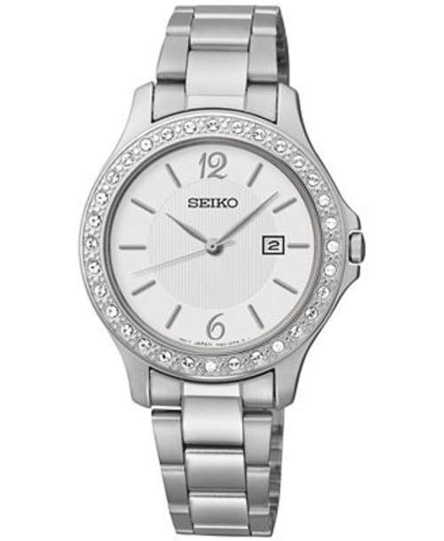 SEIKO Crystal Accented Ladies Quartz Dress Watch**DROP DEAD STUNNING!!!!**