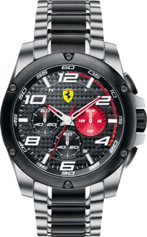 SCUDERIA FERRARI  Paddock 2-Tone Chronograph Gents Watch "EVERY MANS DREAM!!"
