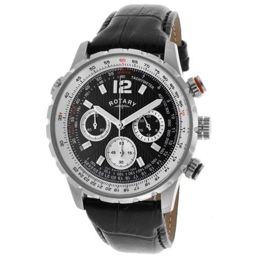 ROTARY Chronospeed Flightmaster Gents Quartz Dress Watch"BRAND NEW WITH ALL DOCS"