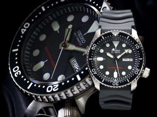 SEIKO Divers(200m) Automatic Day/Date SKX007 Gents Sports Watch(NO MORE BATTERIES EVER!!)