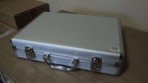 15 Slot Silver Alluminium Watch/Jewellery Case "GREAT CHRISTMAS GIFT!"