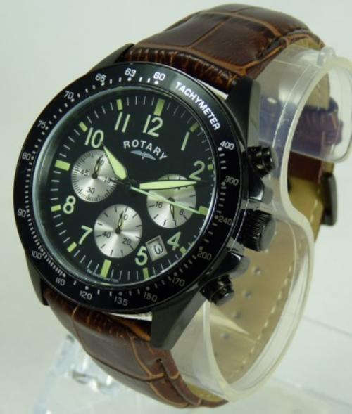 ROTARY Chronospeed Chronograph Gents Quartz Dress Watch"HOT ITEM!!"