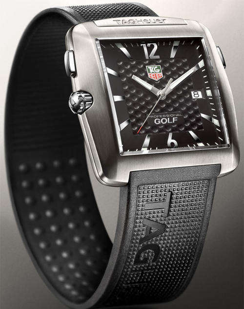 TAG HEUER Golf-TIGER WOODS Edition Titanium SWISS Gents Quartz Upmarket watch"BEST BUY-2016"