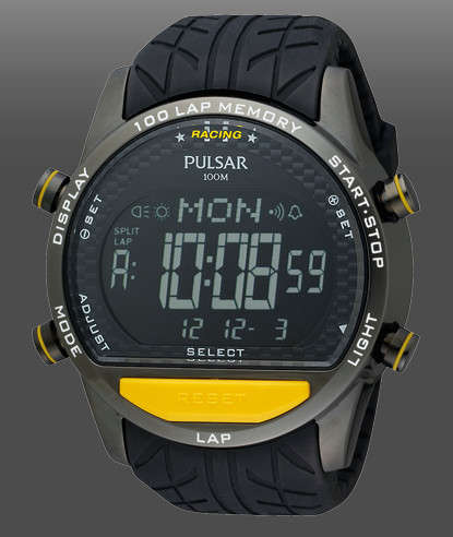 Men s Watches PULSAR by SEIKO World Rally Championship Special Edition Gents Sports Watch VERY RARE ITEM was sold for 952.00 on 22 May at 21 01 by TG 1 in Potchefstroom ID 230979266
