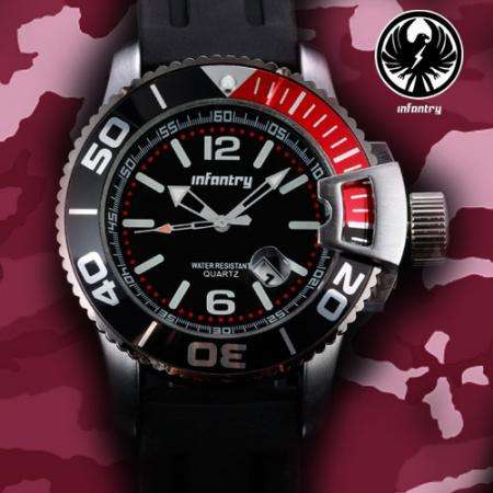 NEW INFANTRY Mens Quartz Watch*R1 NO RESERVE*